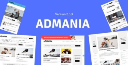 Admania 2 5 3 adsense wordpress theme with gutenberg compatibility