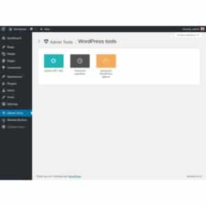 Admin tools for wordpress
