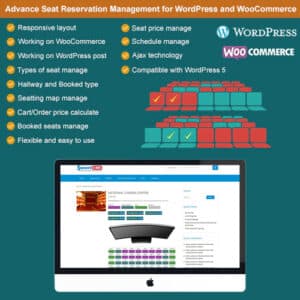 Advance seat reservation management for woocommerce
