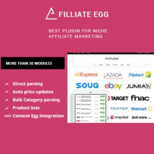Affiliate egg – niche affiliate marketing wordpress plugin