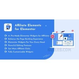 Affiliate elements for elementor