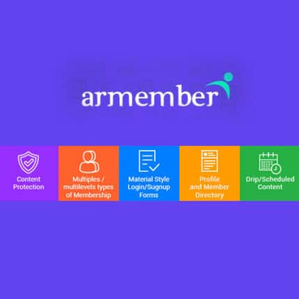 ARMember – WordPress Membership Plugin