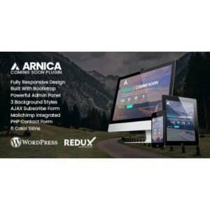 Arnica Creative Coming Soon WordPress Plugin
