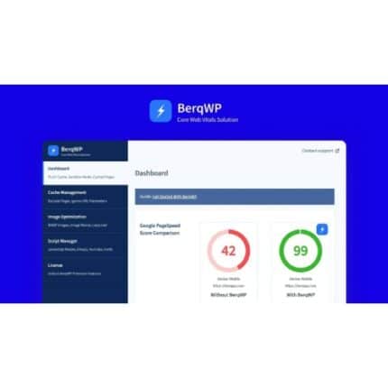 BerqWP – WordPress Speed & Core Web Vitals Optimization Plugin