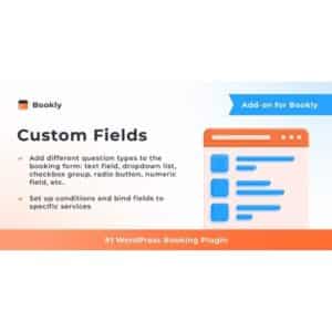 Bookly Custom Fields (Add on)