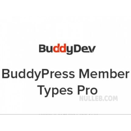 BuddyPress Member Types Pro