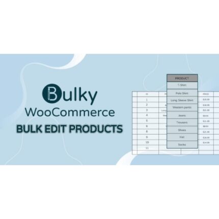 Bulky - WooCommerce Bulk Edit Products, Orders, Coupons