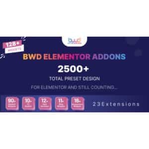 BWD Elementor addons bundle