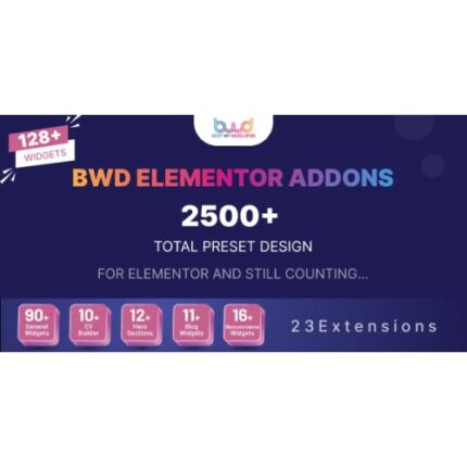 BWD Elementor addons bundle