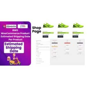 BWD Product Estimated Shipping Date Plugin For WooCommerce