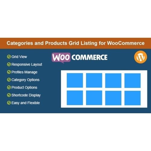 Categories and Products Grid Listing for WooCommerce - Image 1