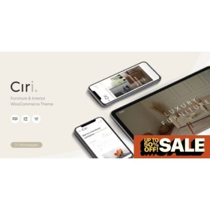 Ciri - Furniture & Interior WooCommerce Theme