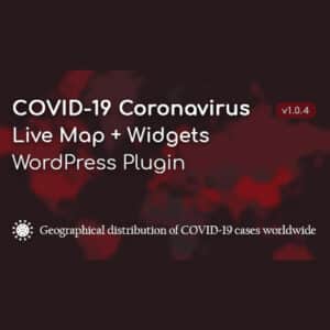 COVID 19 Coronavirus – Live Map & Widgets for WordPress
