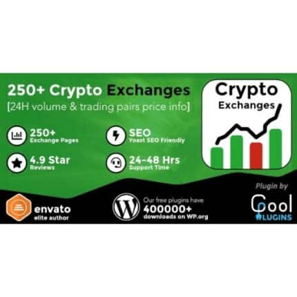 Cryptocurrency Exchanges List Pro - WordPress Plugin