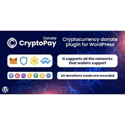 CryptoPay Donate – Cryptocurrency donate plugin for WordPress