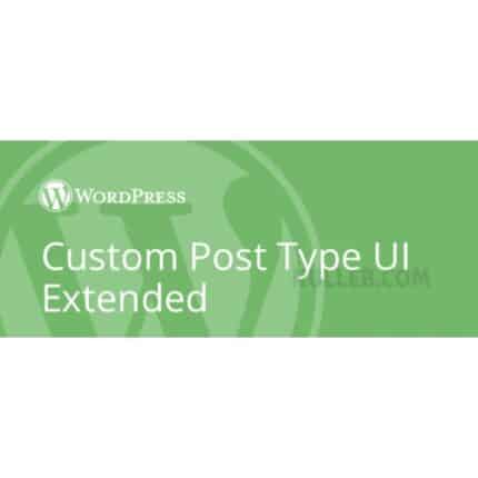 Custom Post Type UI Extended