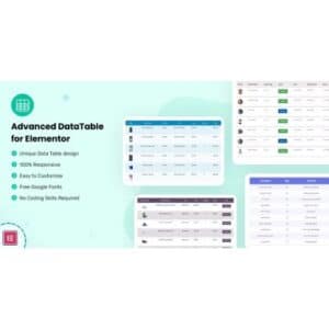 Datalentor Advanced DataTable for Elementor