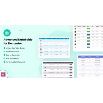 Datalentor - Advanced DataTable for Elementor
