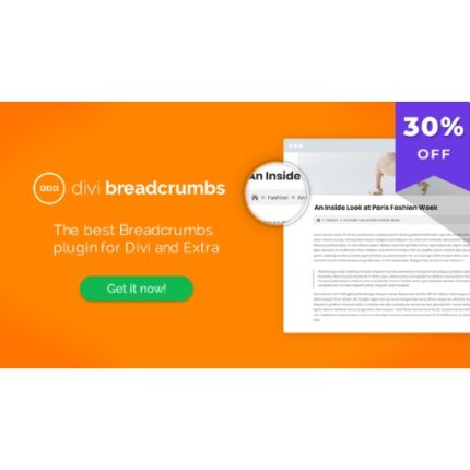 Divi Breadcrumbs - [Wpzone]