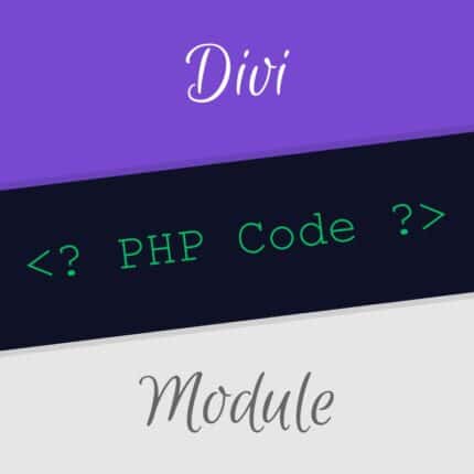 Divi PHP Code Module
