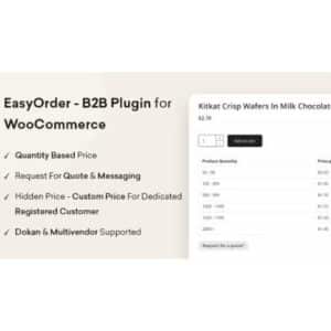 EasyOrder B2B Plugin for WooCommerce