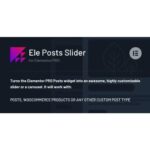 Ele Posts Slider - any post type slider for Elementor PRO
