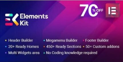 ElementsKit – Addons for Elementor