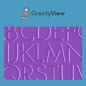 GravityView – A Z Filters Extension
