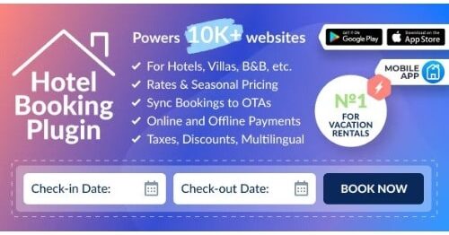 Hotel Booking WordPress Plugin - MotoPress Hotel Booking Hotel Booking WordPress Plugin - MotoPress Hotel Booking - Image 1