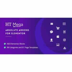 HT Mega Pro – Absolute Addons for Elementor Page Builder | Add ons