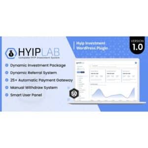 HYIPLab HYIP Investment WordPress Plugin