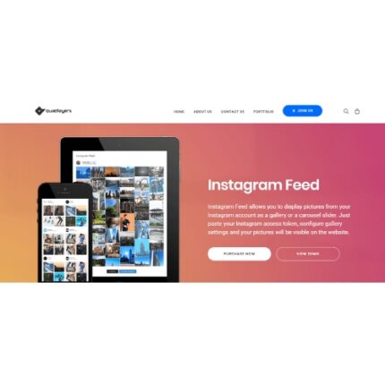 Instagram Feed by Quadlayers