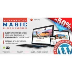 Magic Responsive Slider and Carousel WordPress Plugin