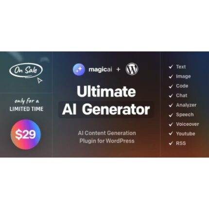 MagicAI for WordPress - AI Text, Image, Chat, Code, and Voice Generator