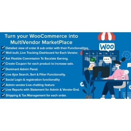 Mercado Pro - Turn your WooCommerce into Multi Vendor Marketplace