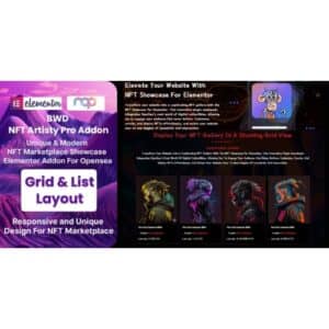 NFT Artisty Pro (OpenSea NFT Marketplace)
