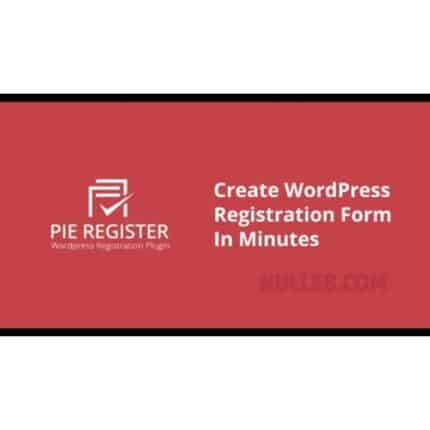 Pie Register Premium – WordPress Registration Plugin