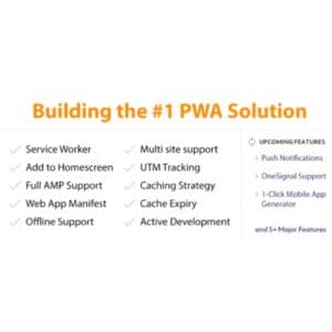 PWA for WP + Premium Extensions
