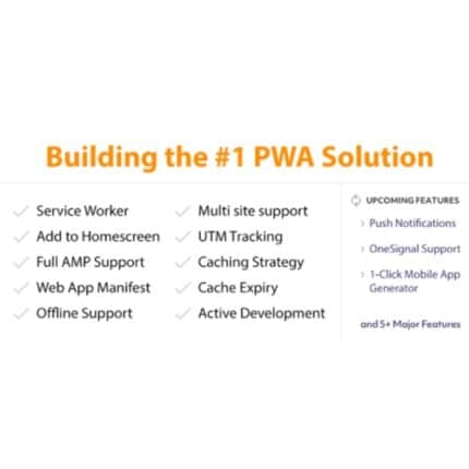 PWA for WP + Premium Extensions