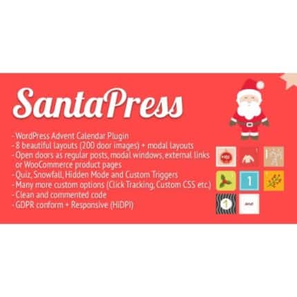 SantaPress - WordPress Advent Calendar Plugin & Quiz
