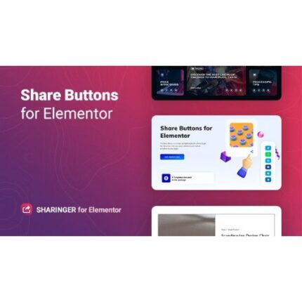 Sharinger – Share Buttons for Elementor