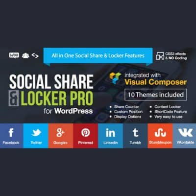 Social Share & Locker Pro WordPress Plugin