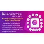 Social Stream Designer - Instagram Facebook Twitter Feed - Social media Feed Grid Gallery Plugin