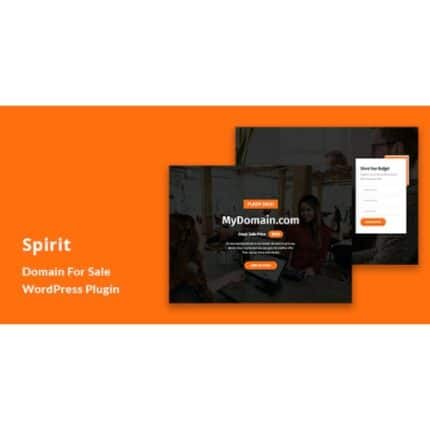 Spirit - Domain for Sale WordPress Plugin