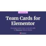 Team Cards for Elementor - Ultimate Team and Skills Widget Cards