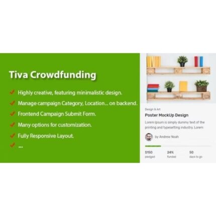 Tiva Crowdfunding – WordPress Crowdfunding System