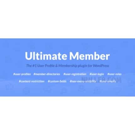 Ultimate Member – User Profile & Membership WordPress Plugin