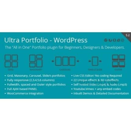 Ultra Portfolio - WordPress