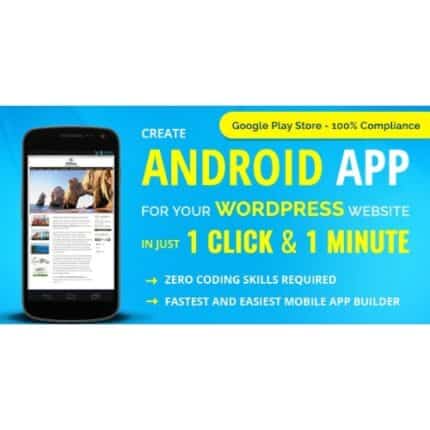 Wapppress builds Android Mobile App for any WordPress website