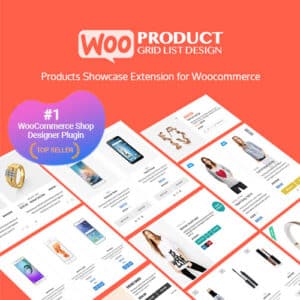 WOO Product Grid/List Design Responsive Products Showcase Extension for WooCommerce